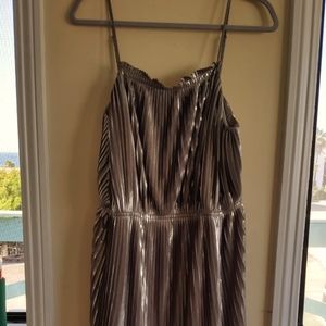Gold disco dress